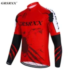 GRSRXX Велоспорт Джерси 2022 осень профессиональная велосипедная рубашка для мужчин MTB горный велосипед гонки Джерси MTB дорожный велосипед спортивная одежда