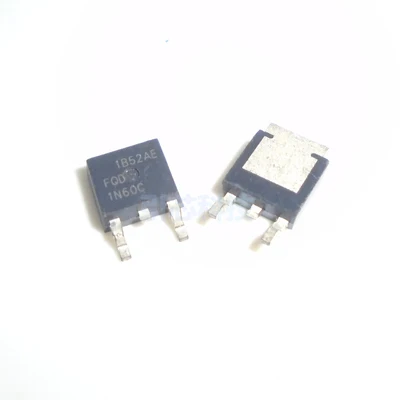 

10pcs FQD1N60C SMD TO-252 MOSFET N-CH/600V/1A/ QFET C-Series
