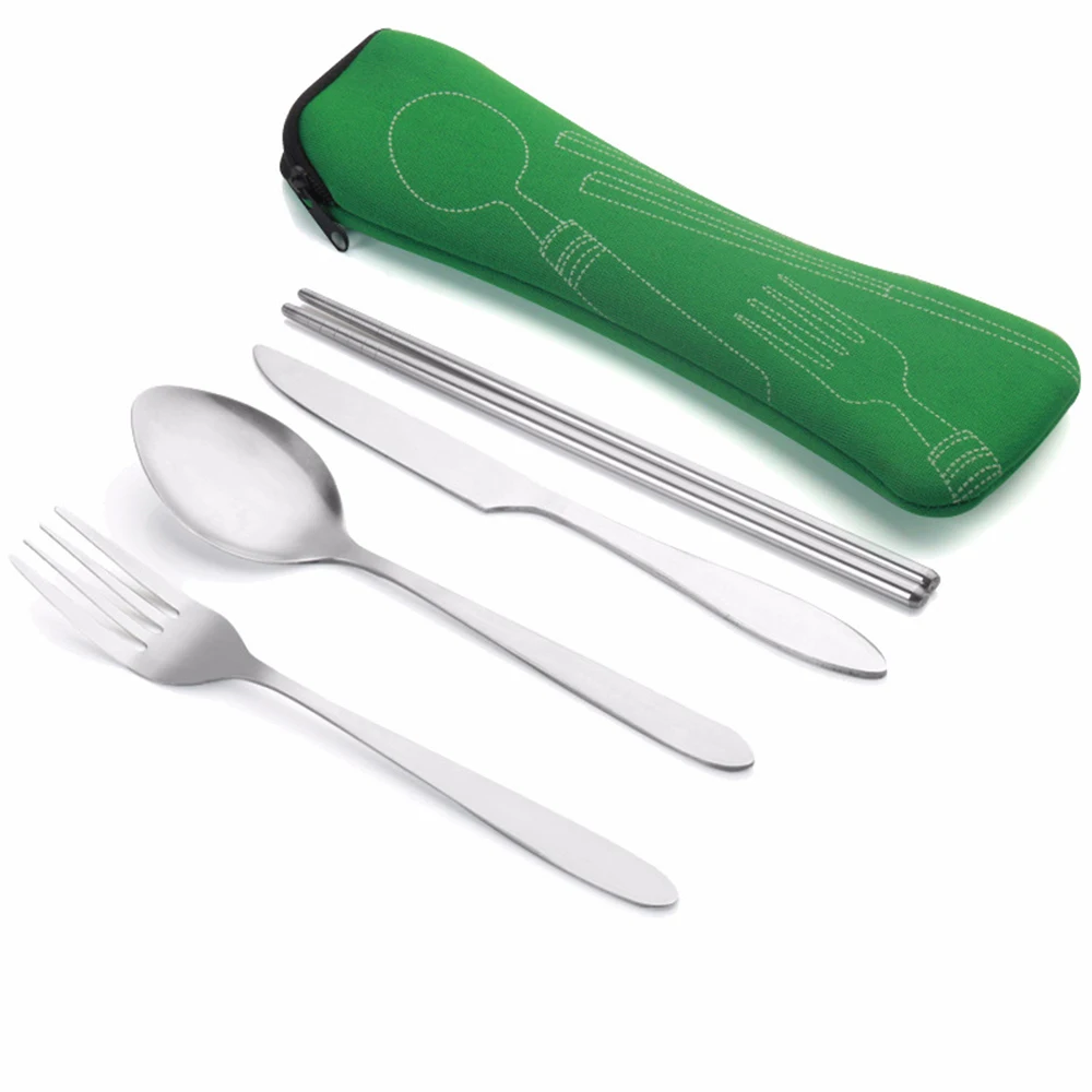 4 шт./компл. Нержавеющая сталь столовая ложка вилка ножи палочки дозирующая
