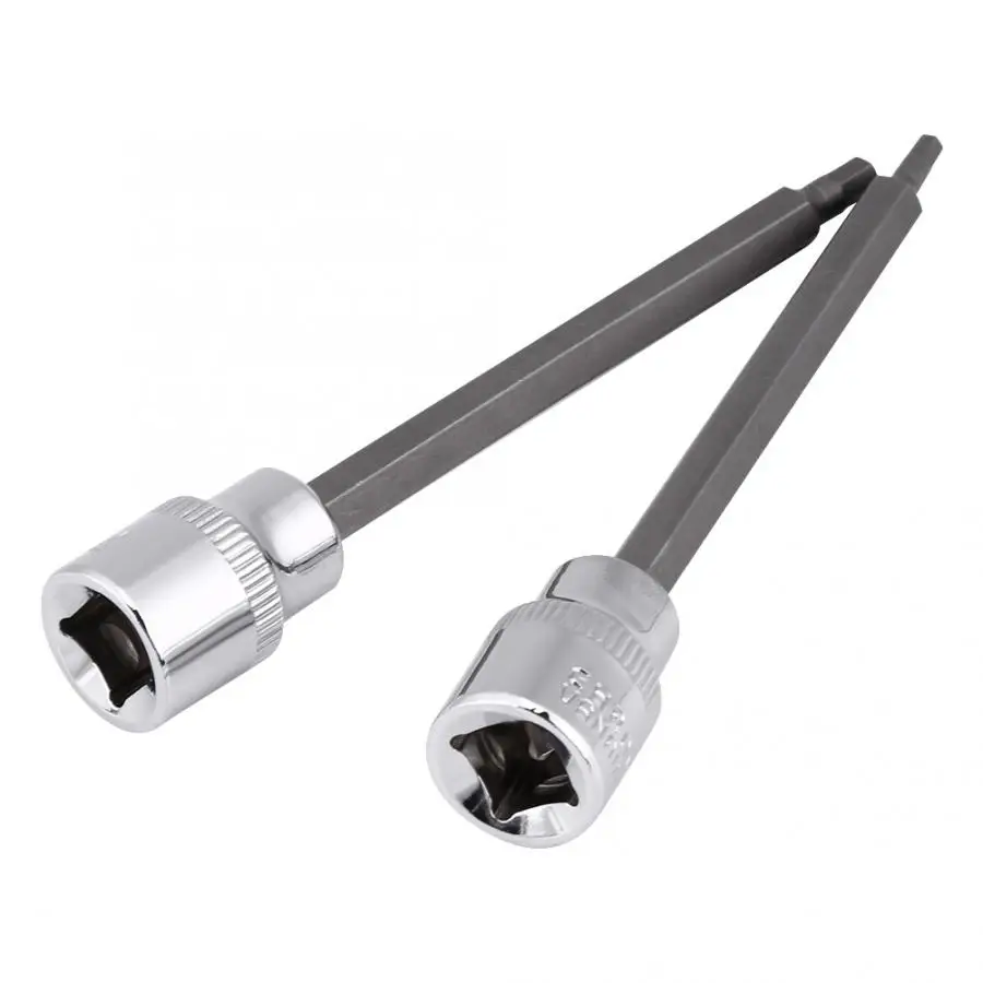 Зарубежные 7 штук удлиненные шестигранный наконечник Комплект 3/4/5/6/7/8/10 мм диск