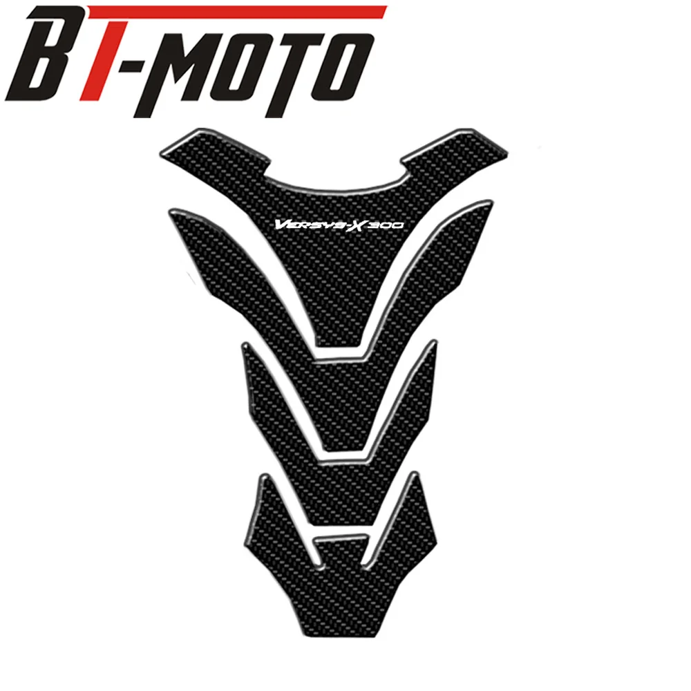 3D Наклейки для мотоцикла Kawasaki Ninja Z650 Z900 Versys X300 углеродное волокно крышка бензобака топливного бака защитная