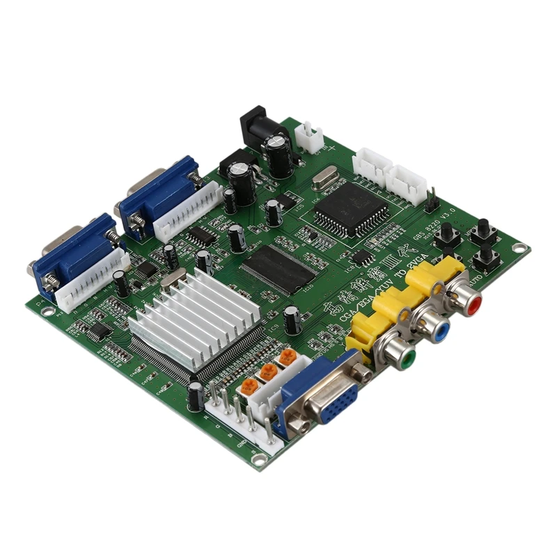 GBS8220 аркадная игра CGA/YUV/EGA/RGB сигнал в VGA HD Видео Конвертер доска (двойной