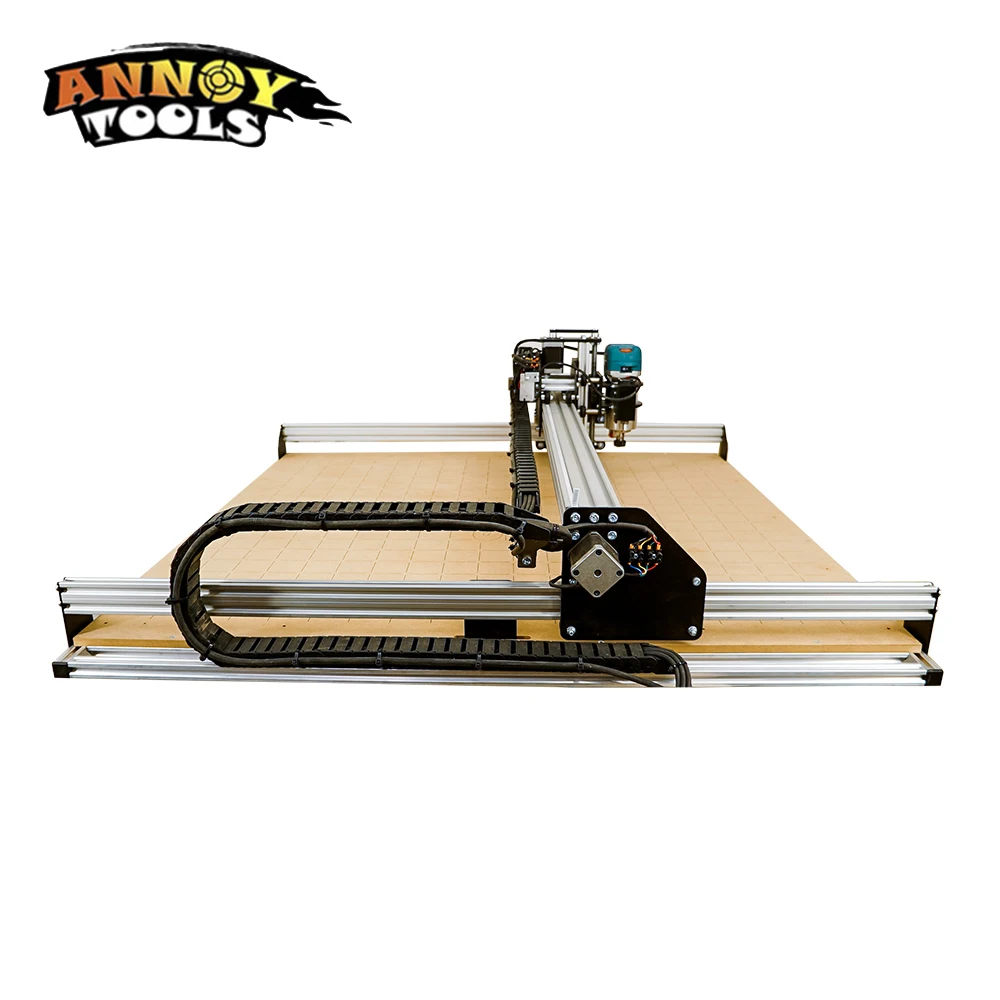 Фрезерный и гравировальный станок с ЧПУ рабочая зона 1500*1000 мм лазерным модулем 15