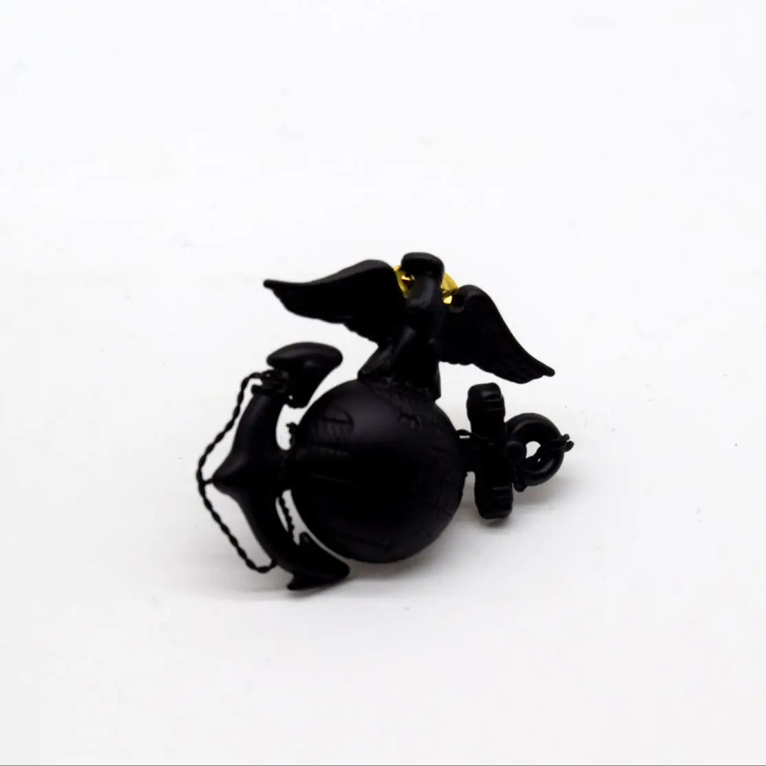 Значок официального офицера морской пехоты США значок на булавке USMC черный