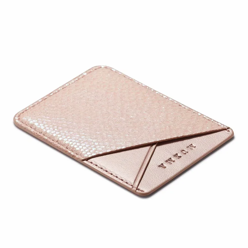 Модный кожаный держатель для карт мужчин и женщин стикер iPhone 11 Pro X XS Max XR 8 7 Plus Huawei