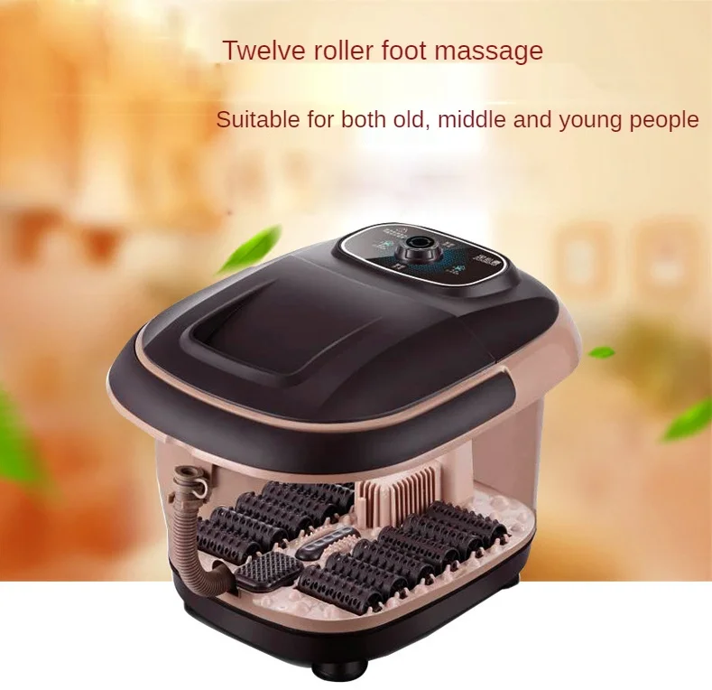 

Pedicure Machine Automatic Heating Massage Footbath Foot Bath Barrel Electric Household Constant Temperature Deep Barrel