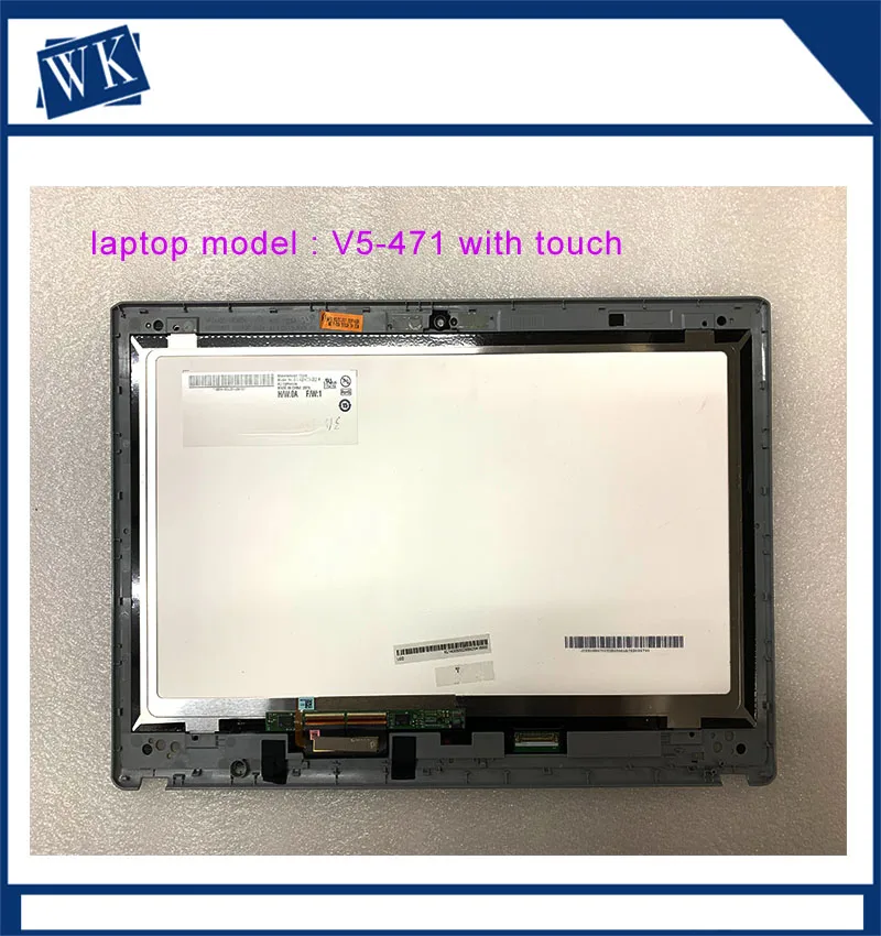 14 &quotсенсорный ЖК экран в сборе для Acer aspire V5 471 471P B140XTN02.4 с рамкой Протестировано A