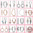 Серьги-гвоздики бесконечности из серебра 925 пробы для женщин, новые модные серьги из серебра 925 пробы, оригинальные серьги, ювелирные изделия в подарок