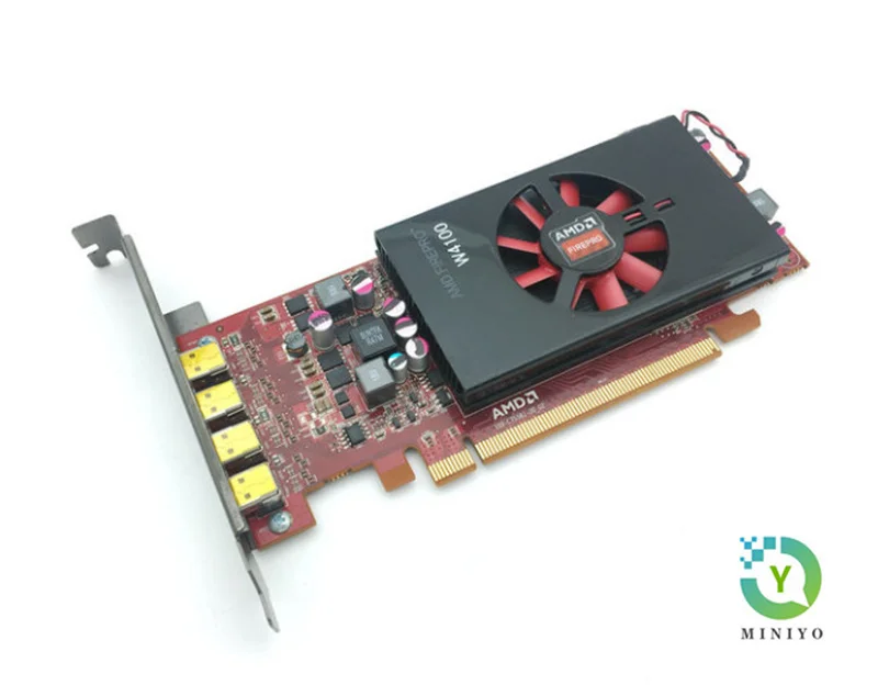 Графическая карта FirePro Pro W4100 для рабочей станции 2 ГБ DDR5 видеокарта 4K 5K