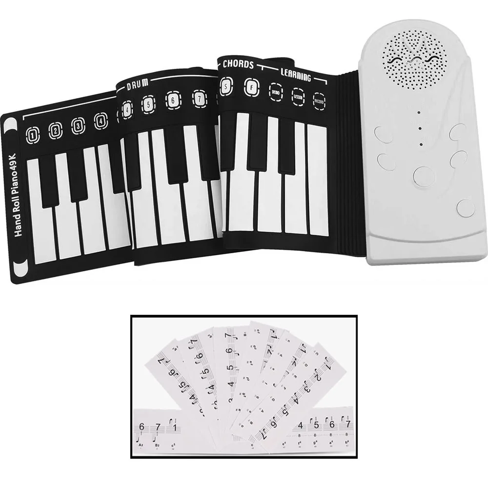 Electronic Organ Music Keyboard Theone 88 Keys Children Electronic Organ Flexible Teclado Instrumento Birthday Present XR50DZQ