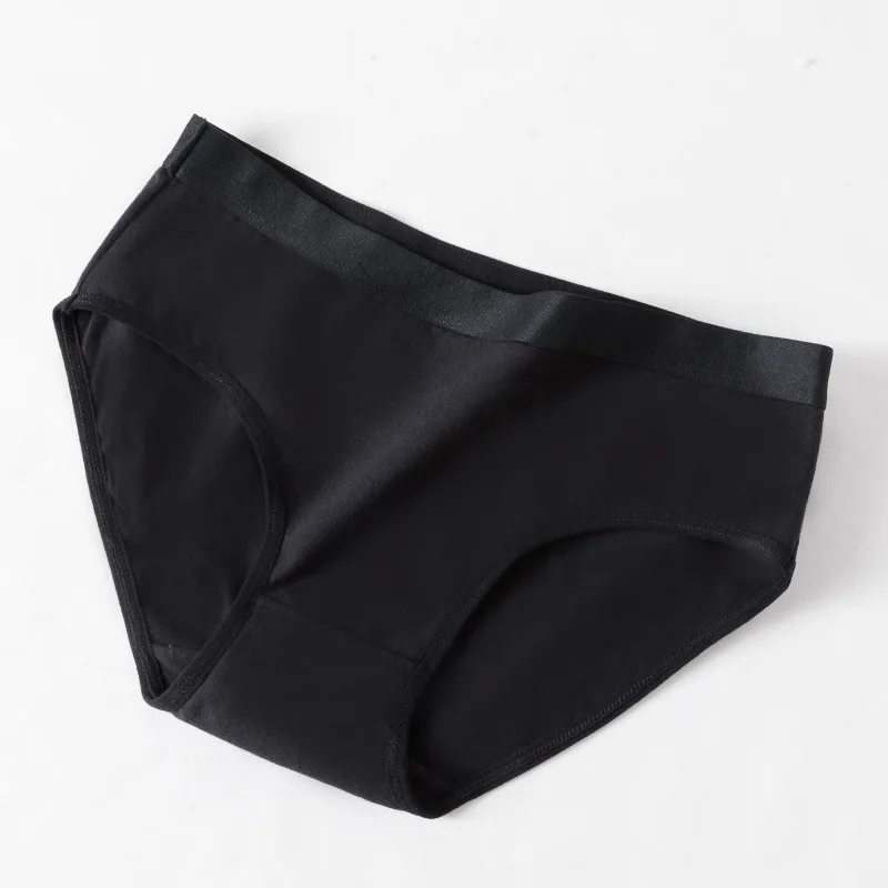 

ADEMISHIA Women's Low Waisted Cotton Underwear Ladies Soft Full Briefs Panties 1 Pack Breathertable Underwear 2021 Summer New
