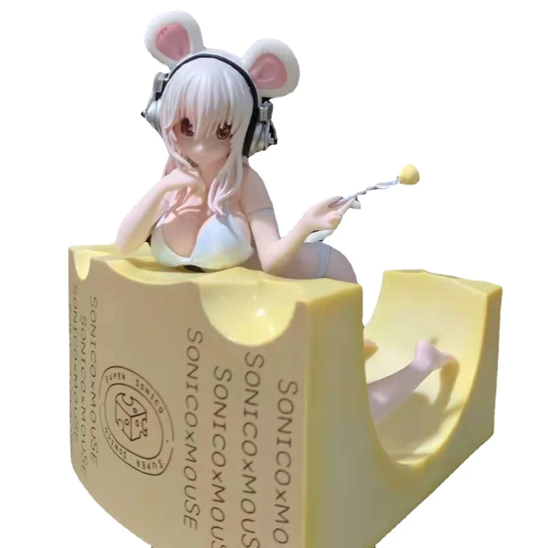 

Аниме Фигурка крыло сыр Супер Sonico мышь уши сыр фигурка сыра