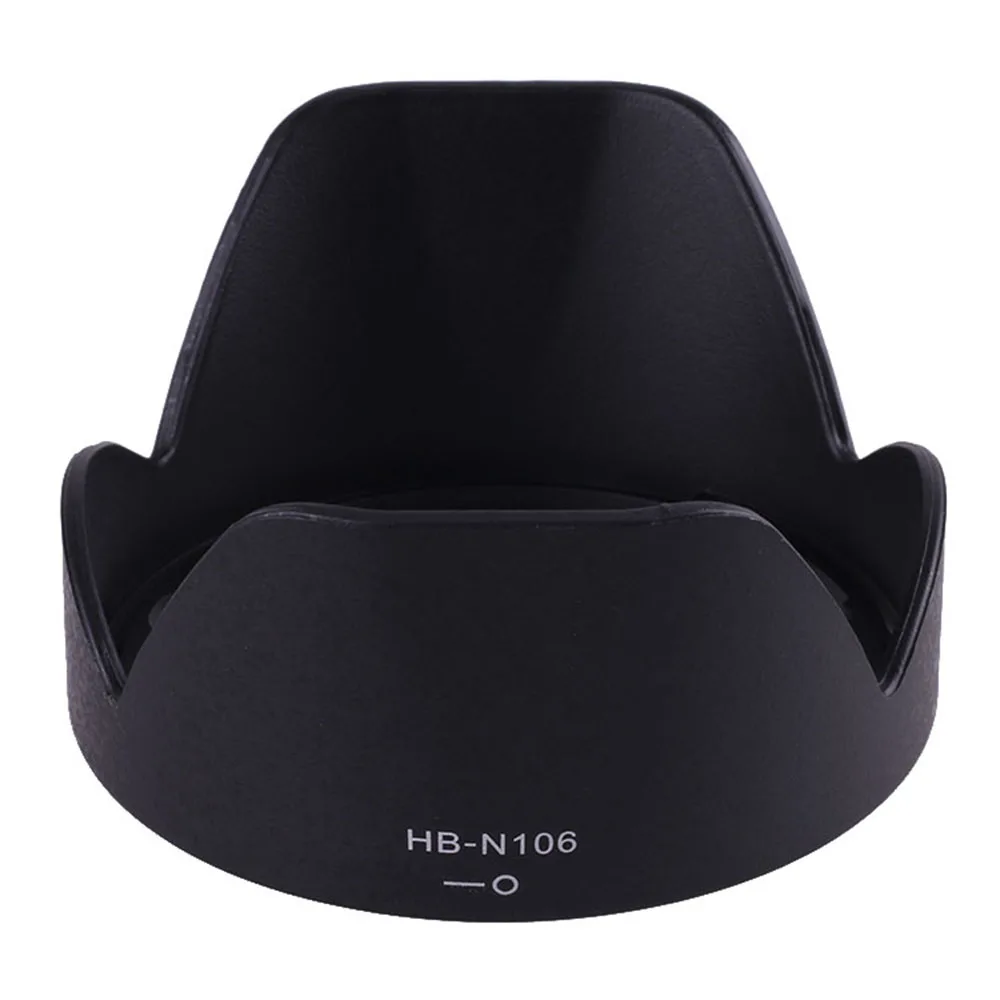 

Camera Lens Hood HB-N106 55mm Bayonet petal Reversible Lens hood suit for Nikon AF-P DX 18-55mm f/3.5-5.6G VR Lens