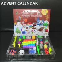 fidget advent calendar for christmas with 24 fidget toys pack blind box antistress relief toy for christmas gift anti stress set