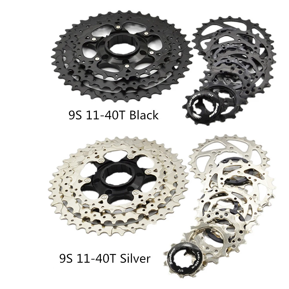 Sunrace CSM990 9 скоростная кассета X9 Chain Cogs 11 40T Маунтин Байк Freewheel широкое передаточное