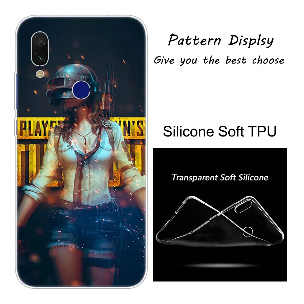 009 Горячие PUBG игры мягкий силиконовый чехол для Xiaomi Redmi K20 Pro 8 8A 7 7A 6 6A 5 Plus S2 Note 8 iPhone 7 6 Plus 5 iPad Pro 4 4X Модный чехол с принтом" - Цвет: 009