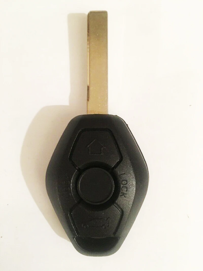 Чехол для ключа автомобиля 3 кнопки дистанционного оболочки BMW E38 E39 E46 системы