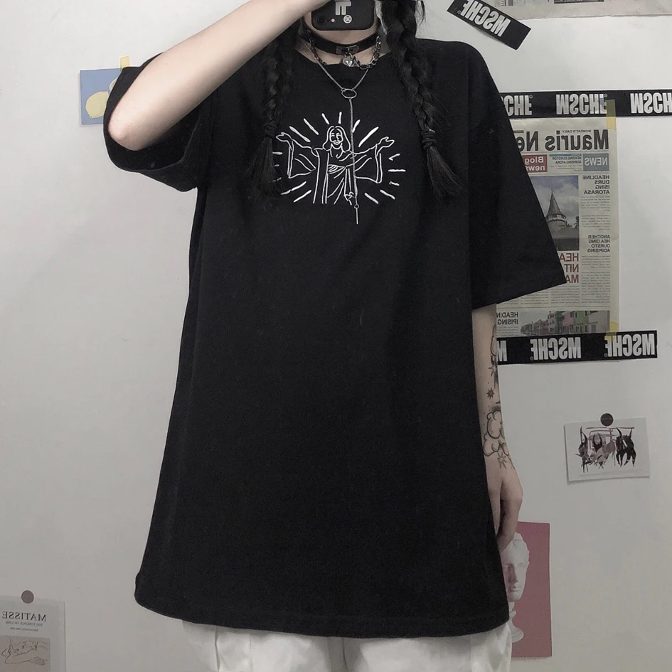 

Cheap wholesale new arrival 2021 men clothing Hot selling retro t shirt casual graphic t shirts personality harajuku Tops Ay1509