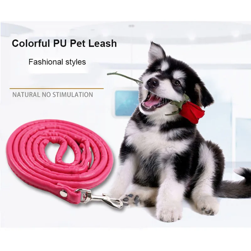 Домашнее животное кошка щенков собак поводок Длинные гладкие из искусственной