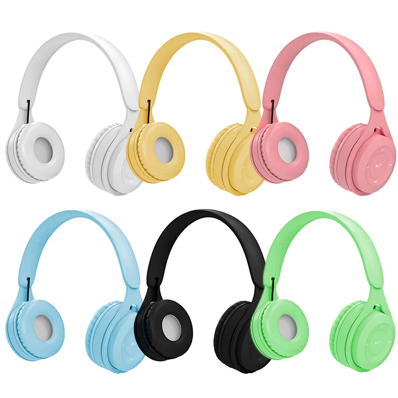 

Portable Foldable Wireless Headphones Bluetooth-compatible Stereo Headset Audio Mp3 With Mic For Mobile Phone PC Notebook Hot
