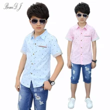 2021 Hot Sale Children Boys Shirts Cotton Solid Kids Clothing For Brand Clothes Child Top Fashion Boy Shirts Long Sleeve Blouse