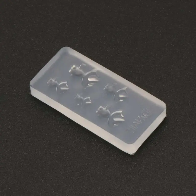 Симпатичные Яркие мини Размеры подвеска в виде золотой рыбки силиконовая форма