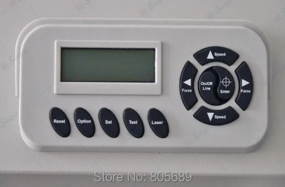 Панель для режущего плоттера Сага с дисплеем и кнопочной платой ЖК дисплей