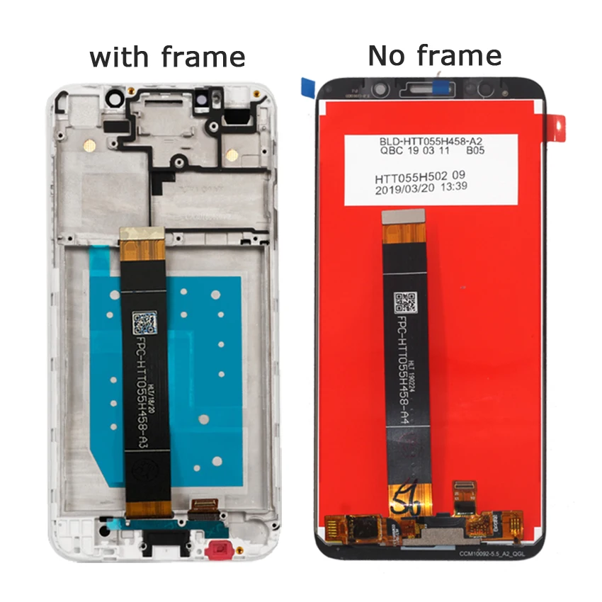 lcd display original for huawei honor 7a 7s touch screen digitizer assembly phone for huawei honor 7a 7s parts repair free global shipping