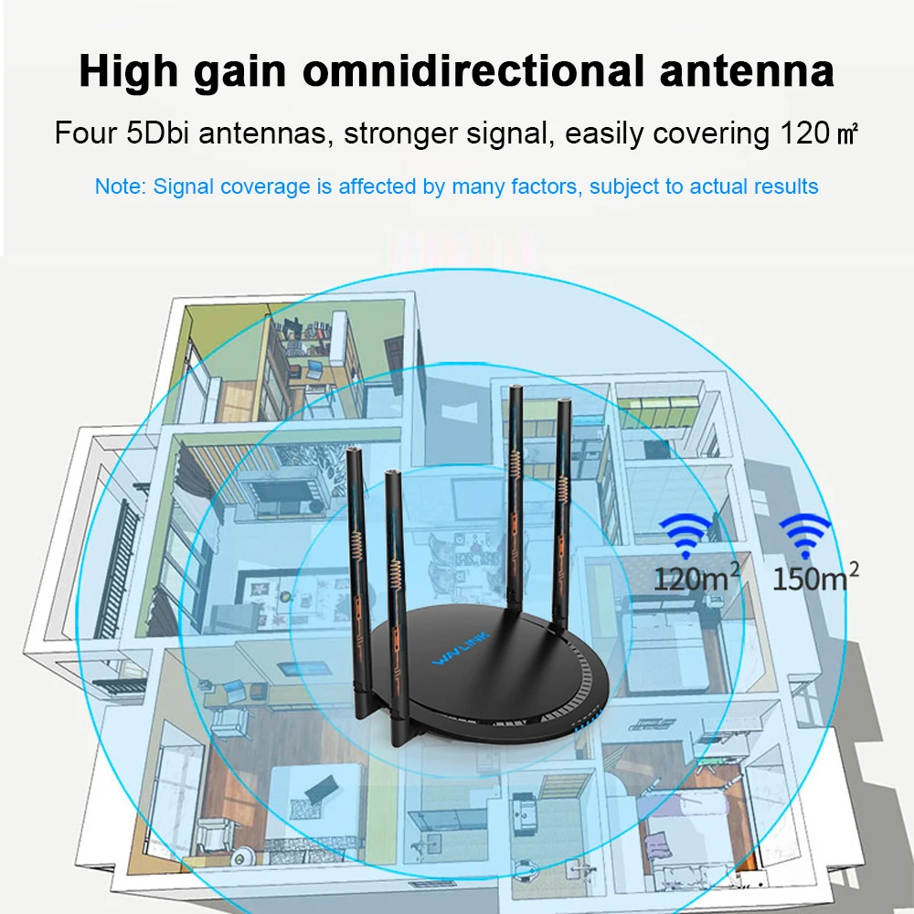 Wavlink беспроводной WiFi роутер AC1200 2 4G/5G двухдиапазонный Wi Fi ретранслятор для