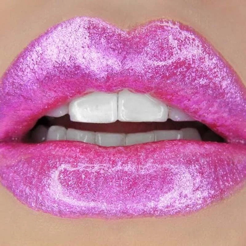 HOT 12 Colors Glitter Lip Gloss Diamond Shine Lips Makeup Metallic Matte Lipstick Waterproof Lasting |
