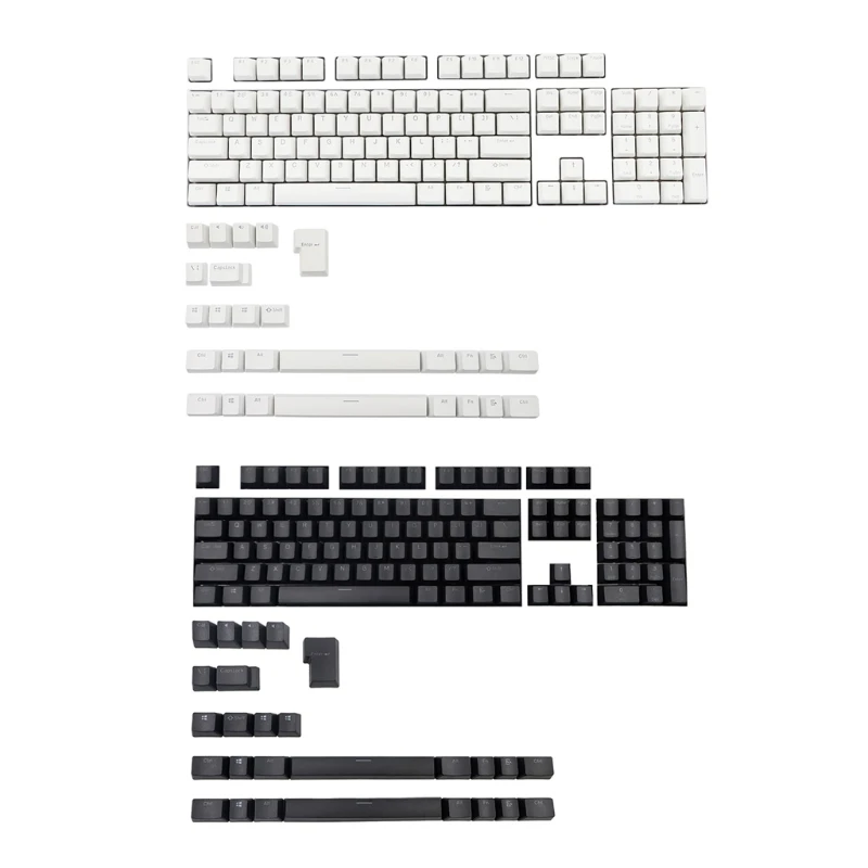 

131 Backlit PBT Double Shot Keycap for Corsair STRAFE K65 K70 w/6.5U Space Bar
