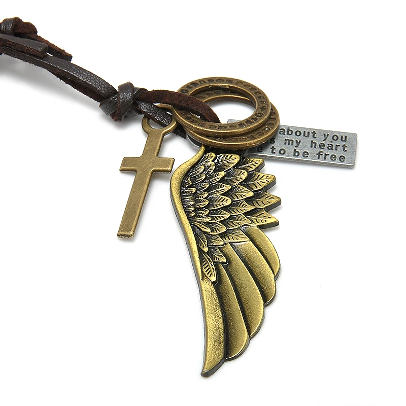 Креативные ювелирные изделия для мужчин и женщин винтажное ожерелье с кулоном в