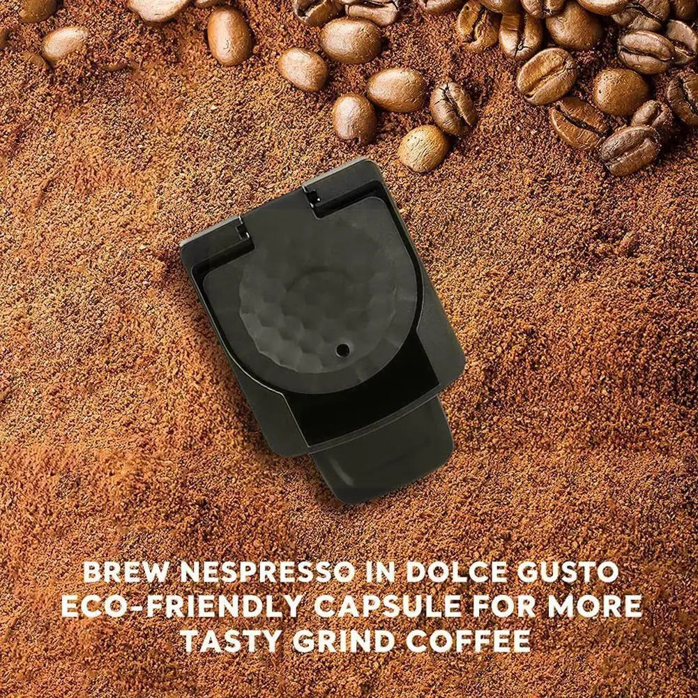 

Capsule Adapter For Nespresso Original Capsules Convert A Maker With To Holder Crema Compatible Gusto Dolce H7M7