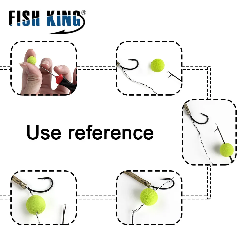 Рыболовные принадлежности FISH KING для ловли карпа набор игл бойлов инструментов из