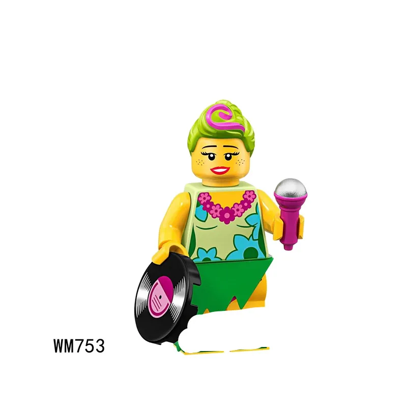 

WM6067Elsa AnnaWM753-WM756 children's toy assembling building block minifigures
