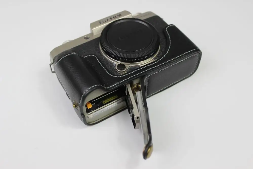 Чехол из натуральной кожи для фотоаппарата Fujifilm Fuji | Электроника