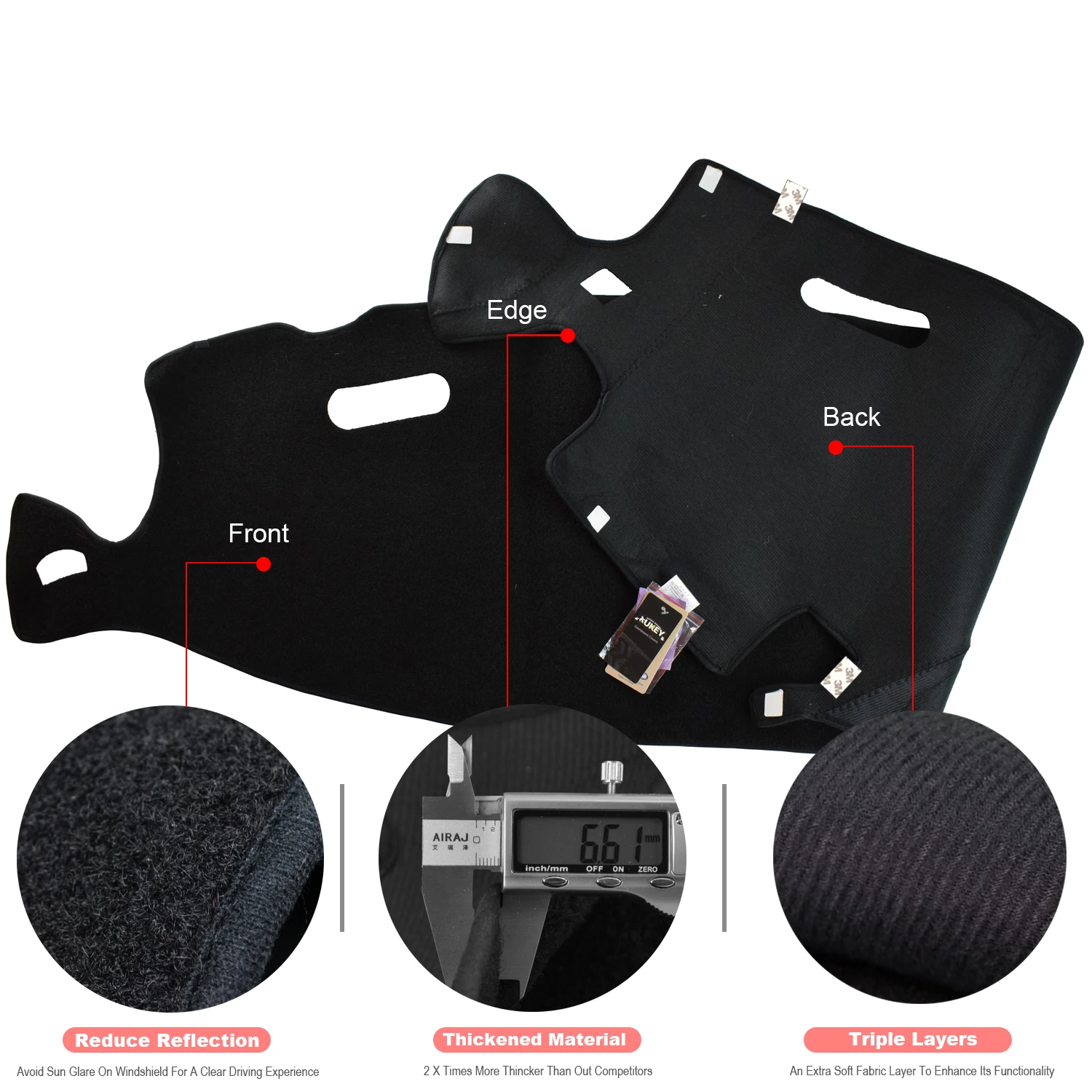 Подходит для Dodge Ram 1500 2500 3500 1998 1999 2000 2001 Dashmat Dash Mat Dashboard Cover Pad Sun Shade Board Carpet|carpeting