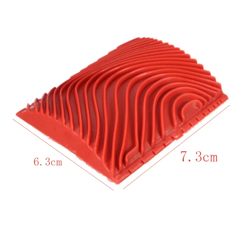 2 шт. дерево зернистость зерна резиновый патин живопись эффекты DIY украшения стен