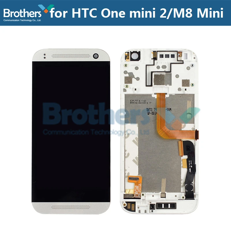 ЖК-дисплей для htc One Mini 2/M8 Mini ЖК-экран для htc M8 Mini сенсорный экран дигитайзер экран в сборе с рамкой Замена телефона