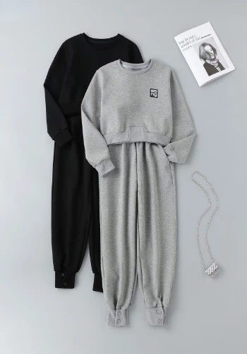 

113968 2021 Fashion Classic Trendy Brand Luxury Design Casual Women Bottoms Pants Short Sleeve T-shirt Suit A2