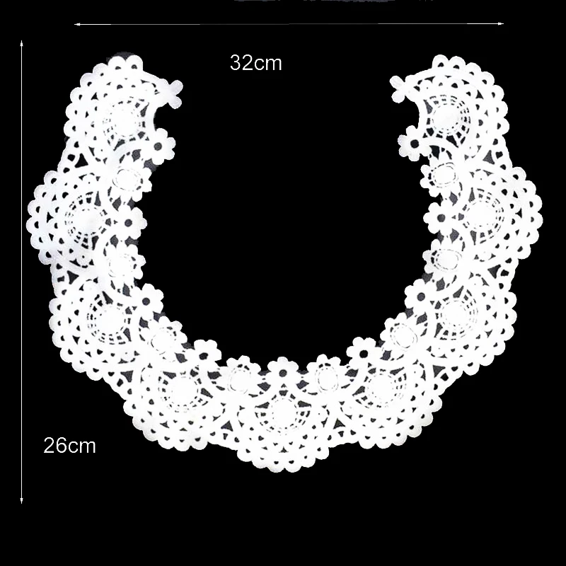 1 шт. кружевная ткань с вышивкой лозы Цветочная для декольте сделай сам воротника