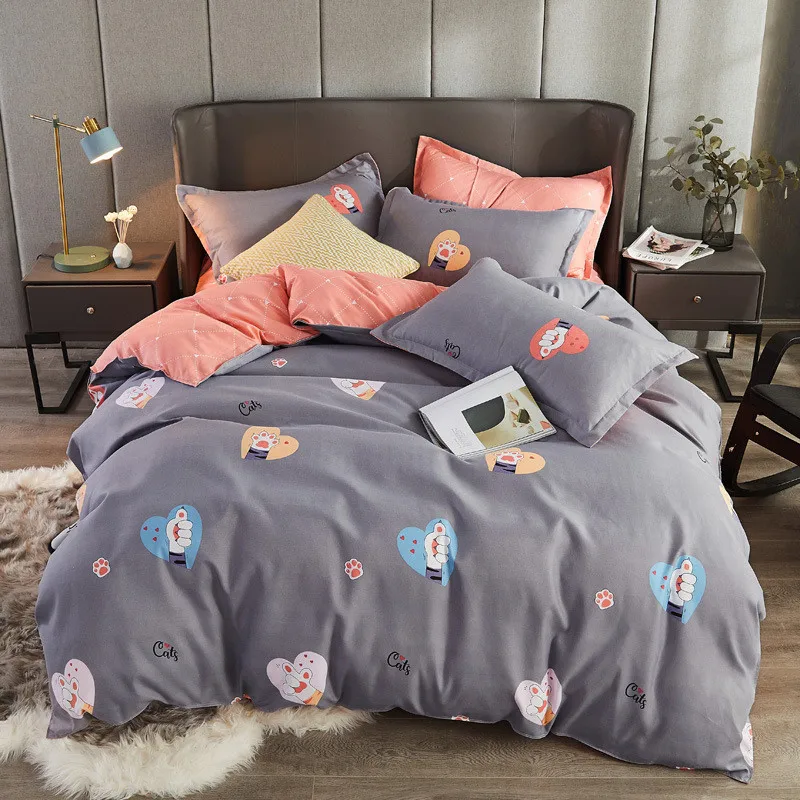 Эскимо 3/4 шт. мягкие Безопасность Постельное белье высокое качество дышащая