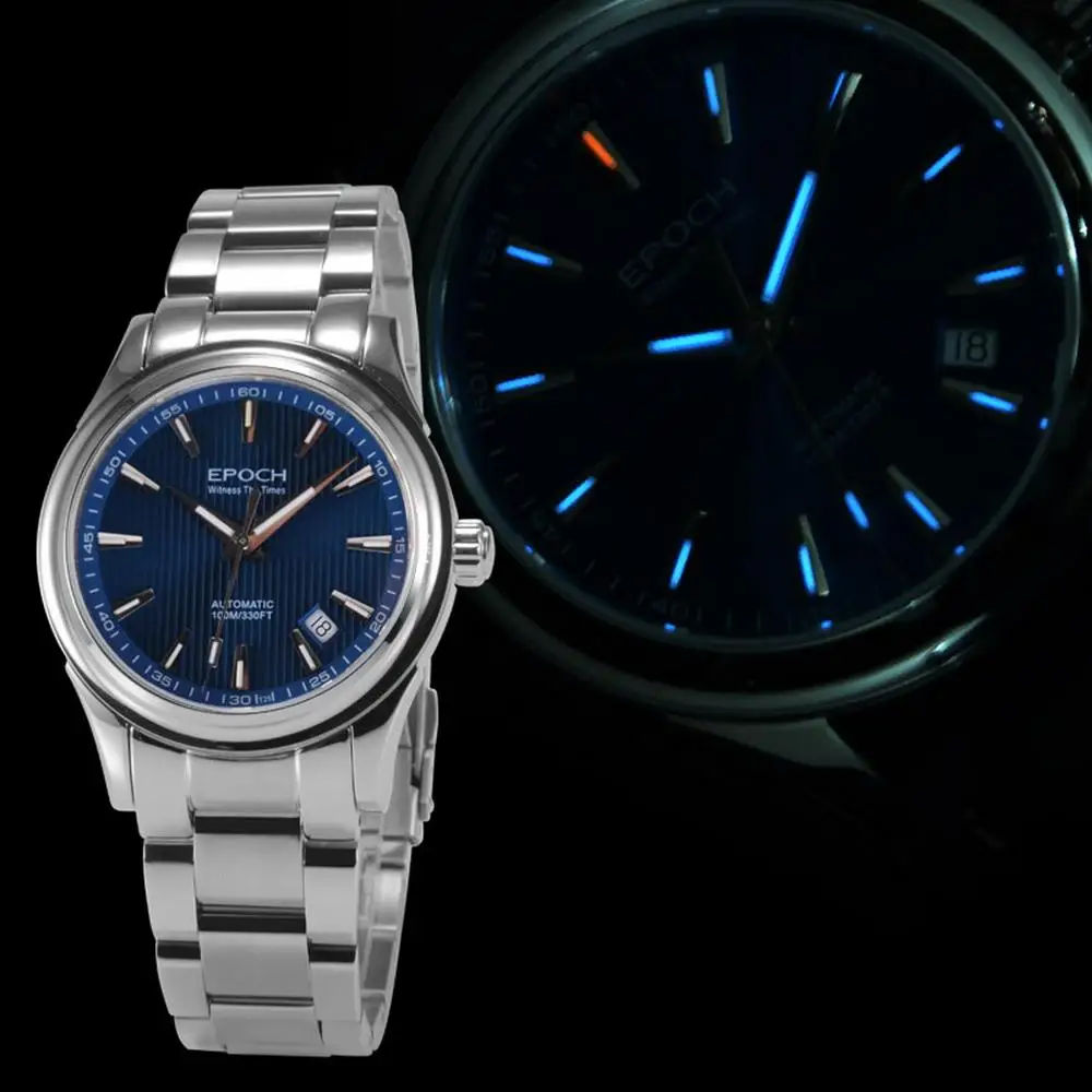 Мужские автоматические часы мужские брендовые Роскошные светящиеся