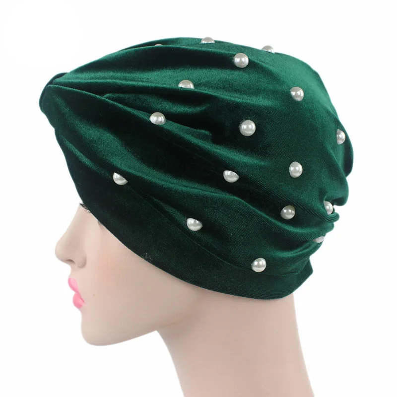 Индия мусульманская женская бархатная шапочка для рака женский шарф-тюрбан