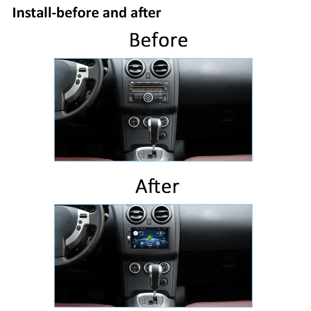 Автомагнитола Bosion на Android 10 0 с 7-дюймовым экраном GPS-навигацией радио AUX Bluetooth