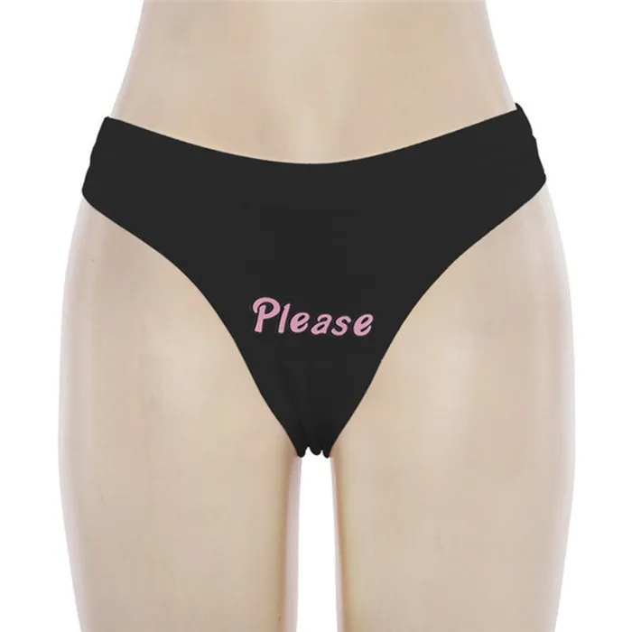Underwear Black Женские короткие топы на бретельках, мягкие, с принтом в стиле Харадзюку, с надписями, для дам, белые, черные, 2 шт., нижнее белье, женские повседневные топы на бретельках+ трусики W1 - Цвет: Underwear Black