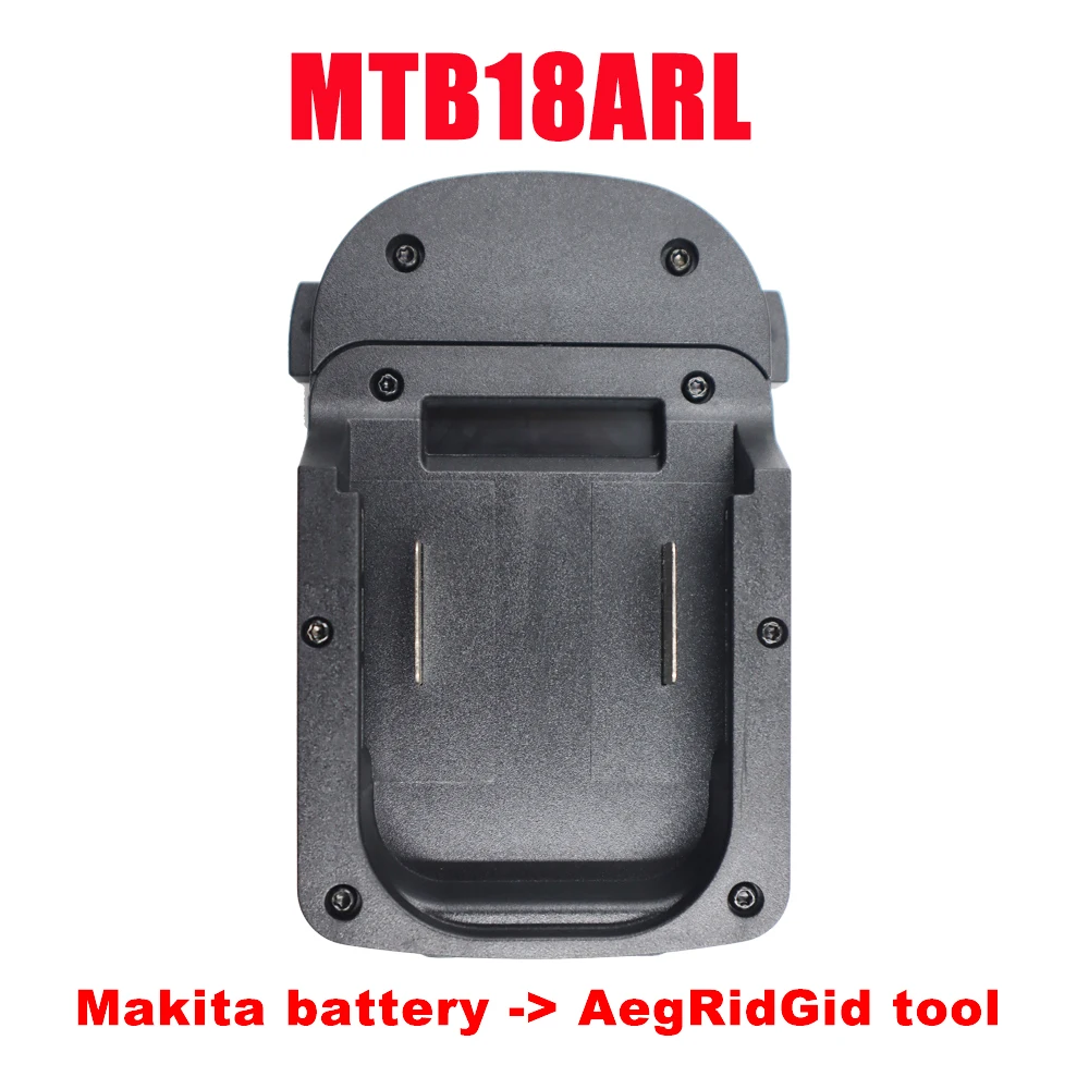 Преобразователь адаптера MTB18ARL можно использовать для литий-ионной батареи Makita 18