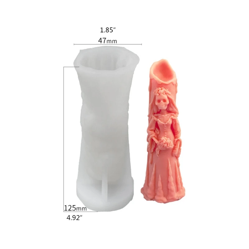 7 видов стилей Изысканная эпоксидная силиконовая форма Тыква череп голова