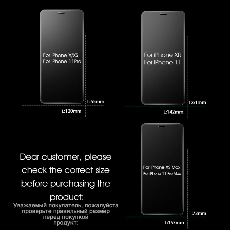

3PCS Protective Glass on the For iPhone 11 Pro X XR XS Max Tempered Screen Protector For iPhone 7 8 6 6s Plus 11 PRO Max Glass