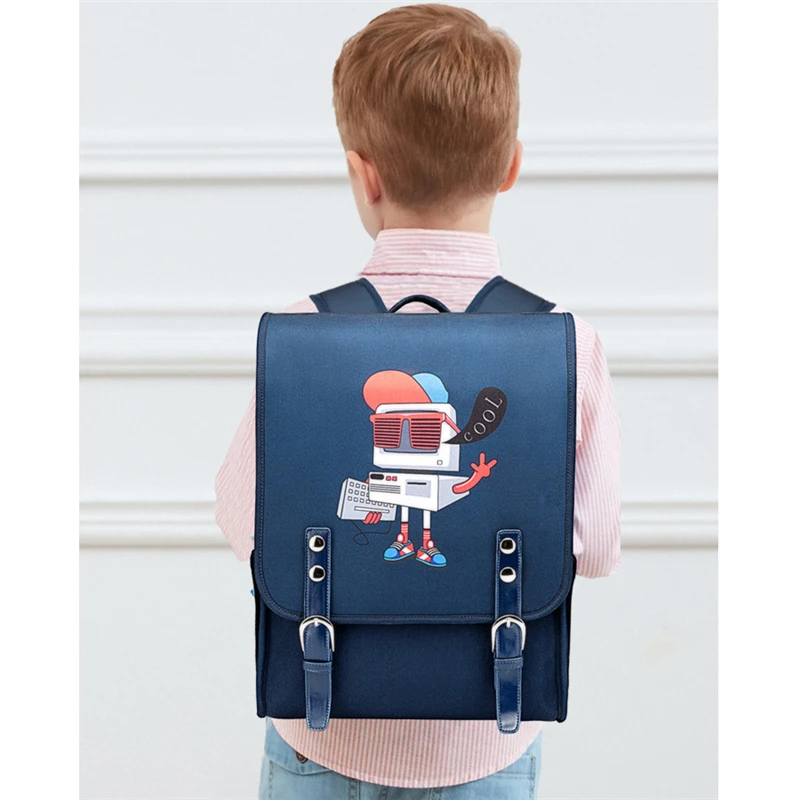 Children's Waterproof Backpack for Teenage Boys Girls Japan Randoseru School Bag For Kids Orthopedic Backpack Students Bookbag